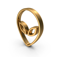Gold Alien Icon PNG & PSD Images
