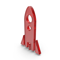 Glass Rocket Icon PNG & PSD Images