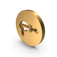 Gold Raygun Icon PNG & PSD Images