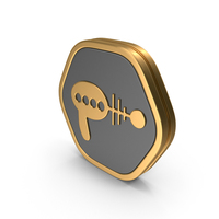 Hexagonal Raygun Icon PNG & PSD Images