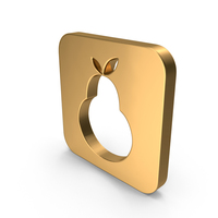 Gold Pear Icon PNG & PSD Images