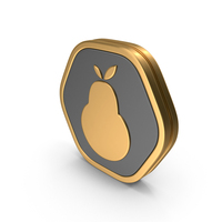 Badge Pear Icon PNG & PSD Images