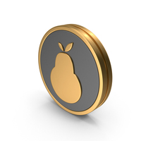 Badge Pear Icon PNG & PSD Images