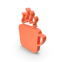Orange Hot Drink Icon PNG & PSD Images