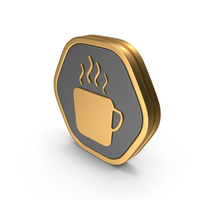 Badge Hot Drink Icon PNG & PSD Images