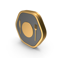 Badge Tableware Icon PNG & PSD Images