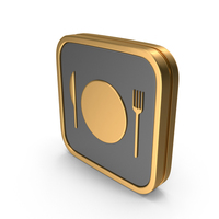 Badge Tableware Icon PNG & PSD Images