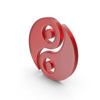 Glass Yin Yang Icon PNG & PSD Images