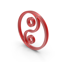 Glass Yin Yang Icon PNG & PSD Images