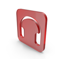 Glass Headphones Icon PNG & PSD Images