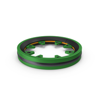 Scifi Element Green PNG & PSD Images