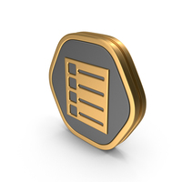 Badge List Icon PNG & PSD Images