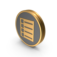 Badge List Icon PNG & PSD Images