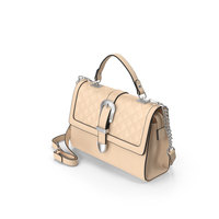 Cream Handbag PNG & PSD Images