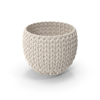 Extra Large White Storage Basket PNG & PSD Images
