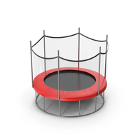 Red Trampoline PNG & PSD Images