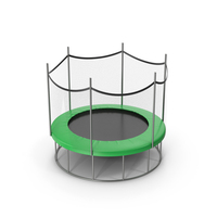 Green Trampoline PNG & PSD Images
