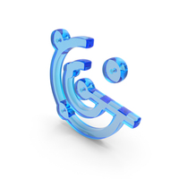 Glass Con Radar Icon PNG & PSD Images