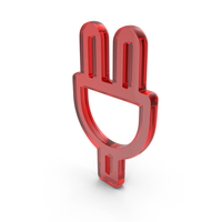 Glass Electric Plug Icon PNG & PSD Images