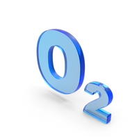 Glass O2 Oxygen Icon PNG & PSD Images