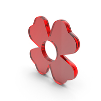 Glass Small Cute Flower Icon PNG & PSD Images