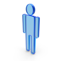 Gents Toilet Symbol Glass PNG & PSD Images