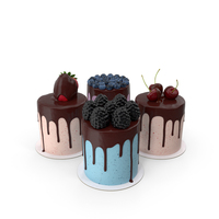 Fruit Cakes PNG & PSD Images