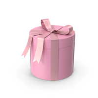 Round Gift Box PNG & PSD Images