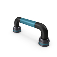 Scifi Pipe Blue PNG & PSD Images