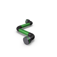 Scifi Pipe Green PNG & PSD Images