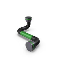 Scifi Pipe Green PNG & PSD Images