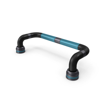 Scifi Pipe Blue PNG & PSD Images