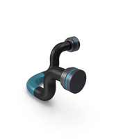 Scifi Pipe Blue PNG & PSD Images