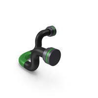 Scifi Pipe Green PNG & PSD Images