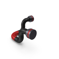 Scifi Pipe Red PNG & PSD Images