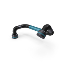 Scifi Pipe Blue PNG & PSD Images
