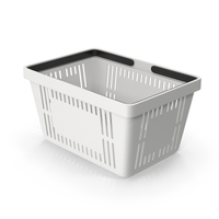 Plastic Shopping Basket PNG & PSD Images