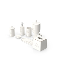 Le Bain Ceramic Set PNG & PSD Images