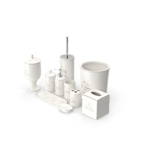 Le Bain Toiletries Ceramic Set PNG & PSD Images