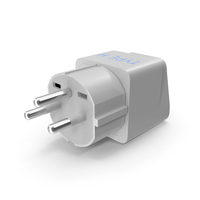 Electrical Plug Type H Adapter White PNG & PSD Images