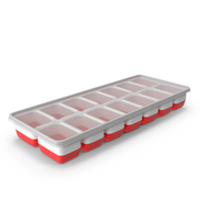 Silicone Ice Tray Red PNG & PSD Images