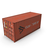 Cargo Container Red Industrial PNG & PSD Images