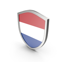 Netherlands Flag Shield PNG & PSD Images