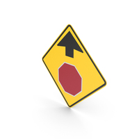 Stop Sign Ahead PNG & PSD Images