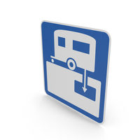 RV Sanitary Station Sign PNG & PSD Images