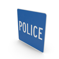 Police Sign PNG & PSD Images