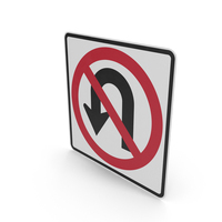 No U Turn PNG & PSD Images