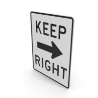 Keep Right PNG & PSD Images