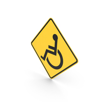 Handicapped Sign PNG & PSD Images