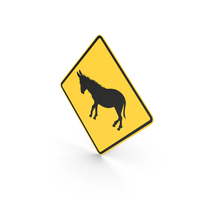 Donkey Sign PNG & PSD Images